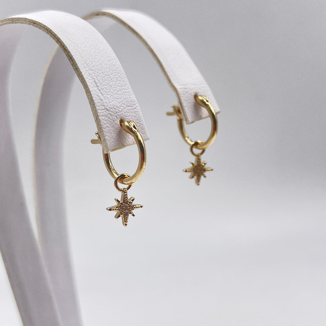 Boucles d'oreilles plaqué or